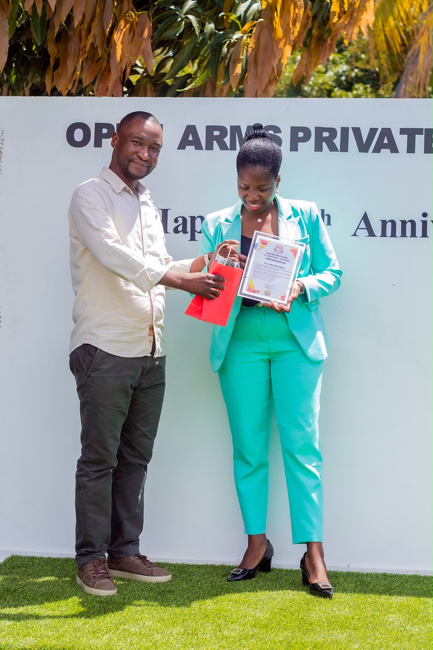 Receiving awards